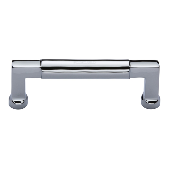 C0312 101-PC • 101 x 117 x 40mm • Polished Chrome • Heritage Brass Bauhaus Cabinet Pull Handle